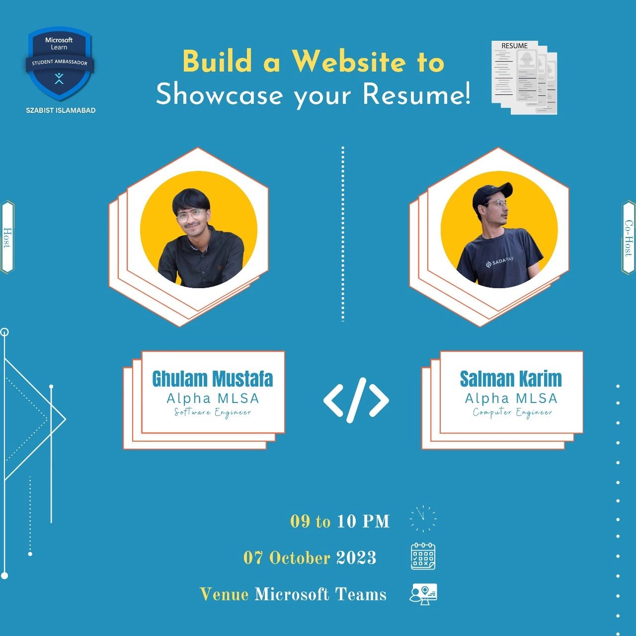 event poster